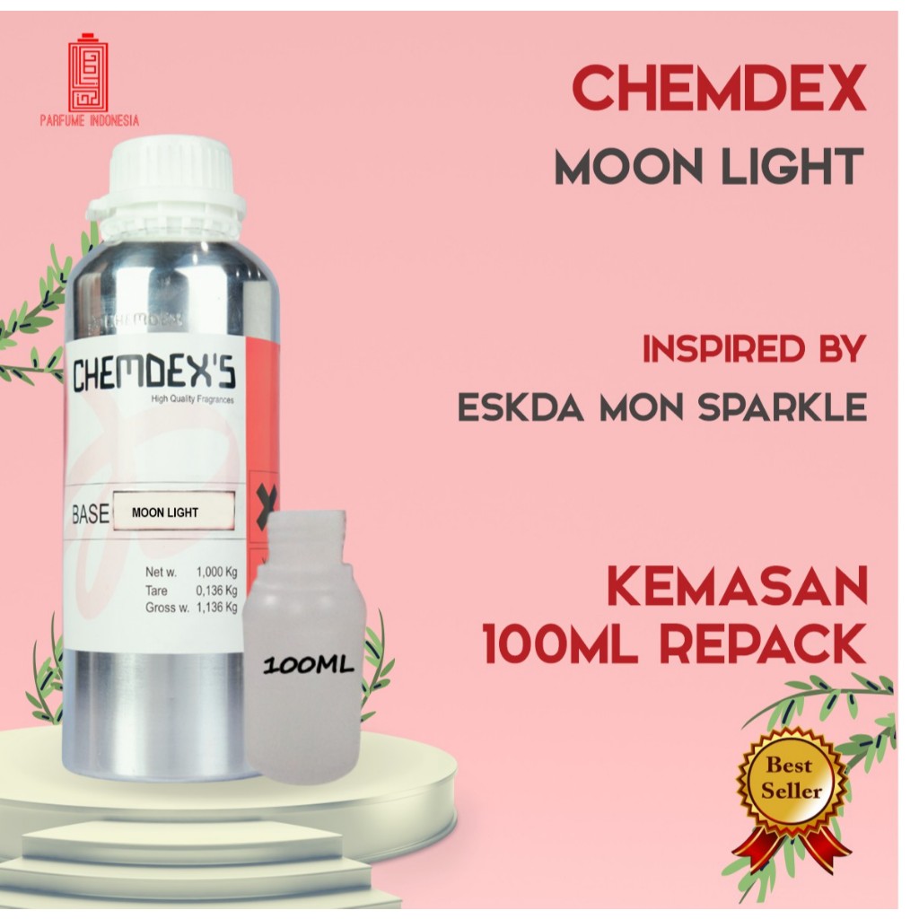bibit parfum murni MOON LIGHT | CHEMDEX'S 100ML REPACK