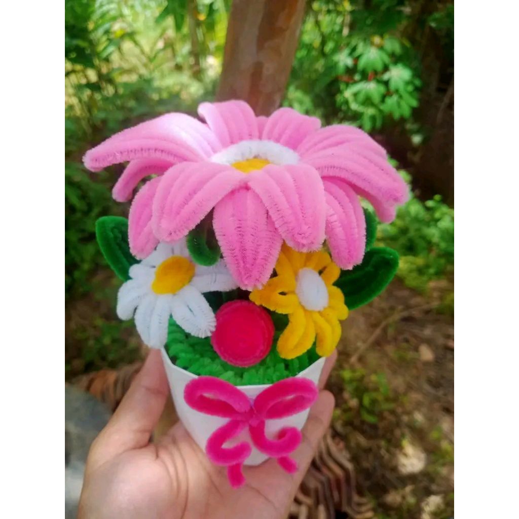 bunga matahari kawat bulu