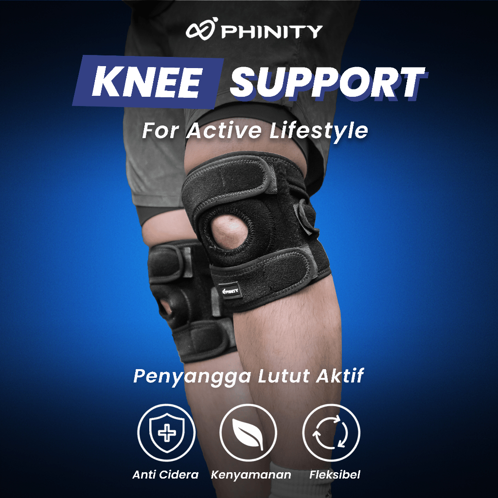 Phinity® Knee Support | Pelindung Lutut