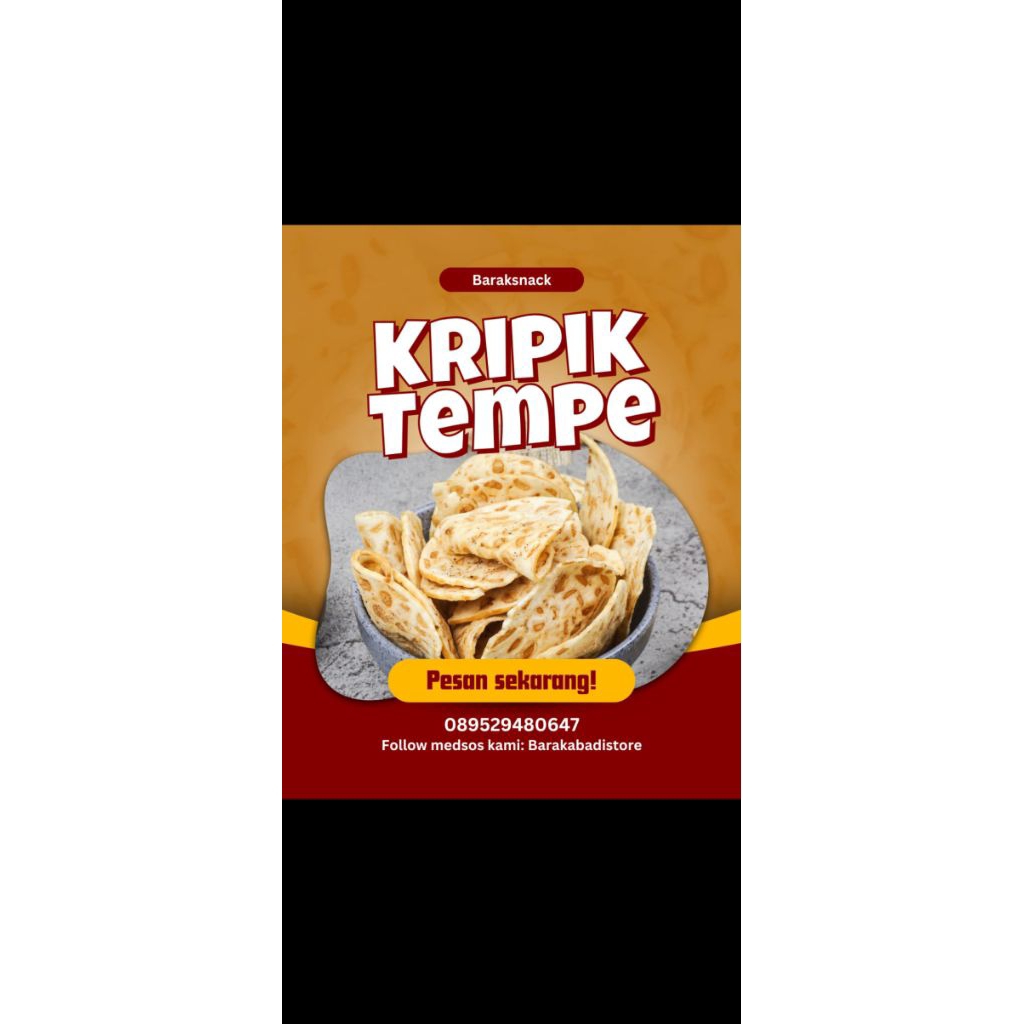 KERIPIK TEMPE