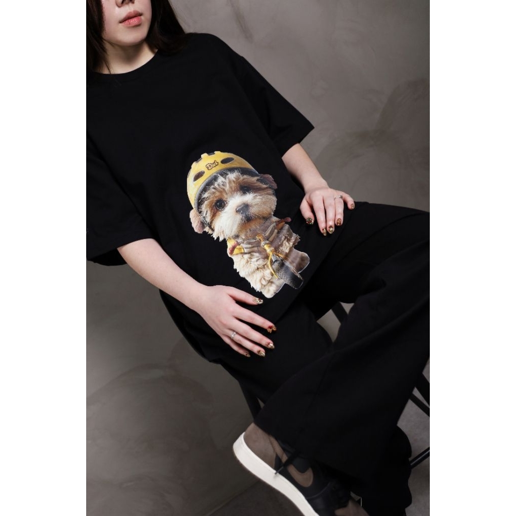 DACH Riding Dog Oversized Tshirt