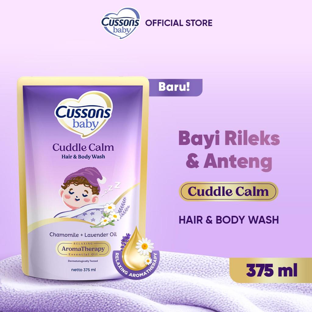 CUSSONS H&B WASH CUDDLE CALM 375 REFIL