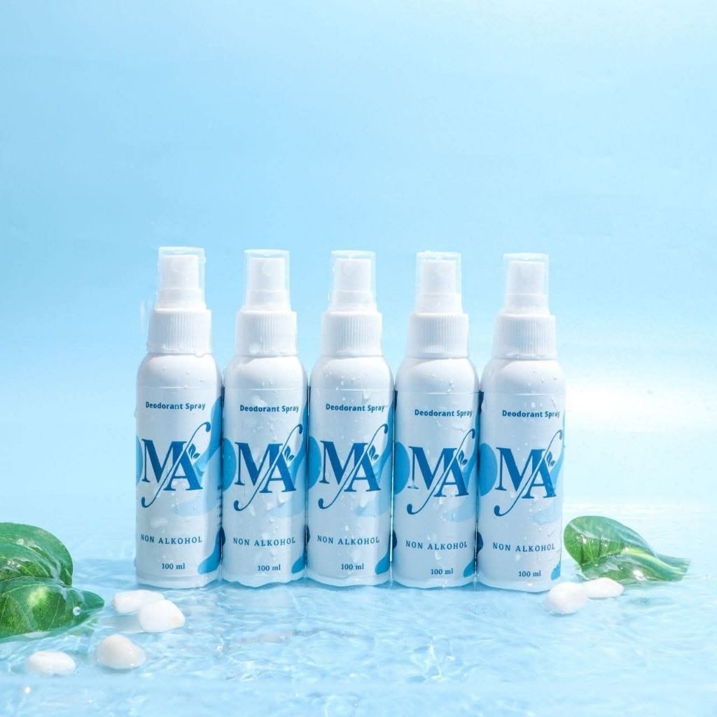 5 BOTOL MADEO DEODORANT SPRAY bpom