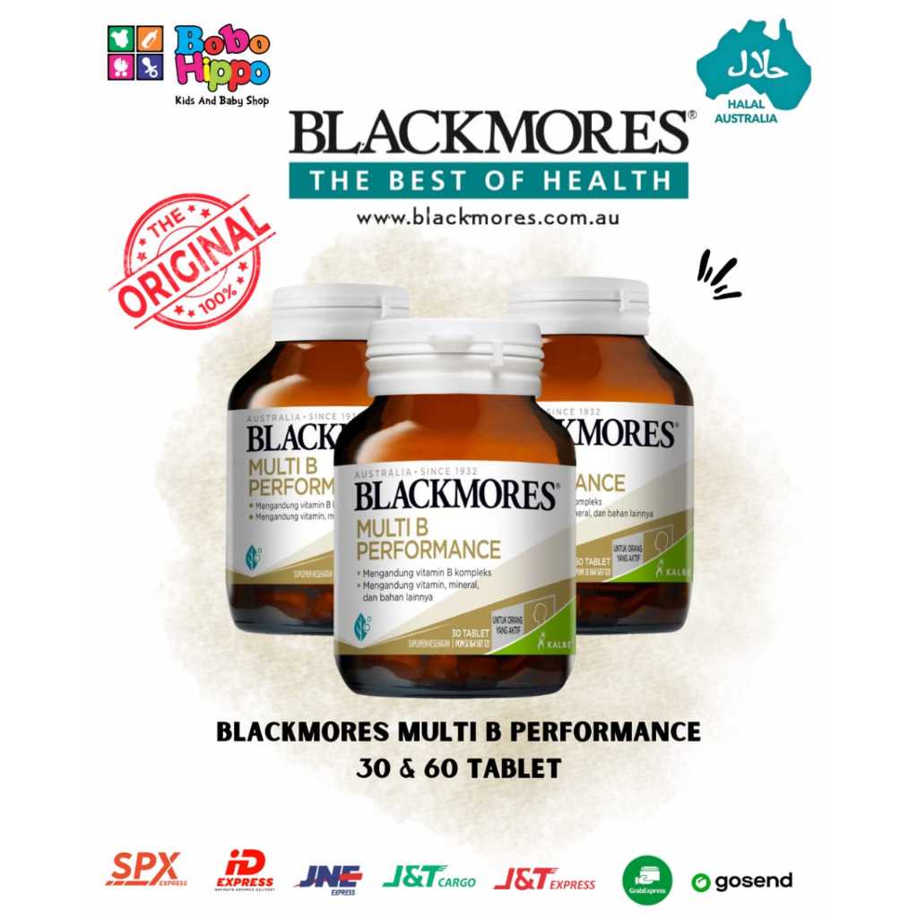 BLACKMORES MULTI B PERFORMANCE 30 & 62 TABLET