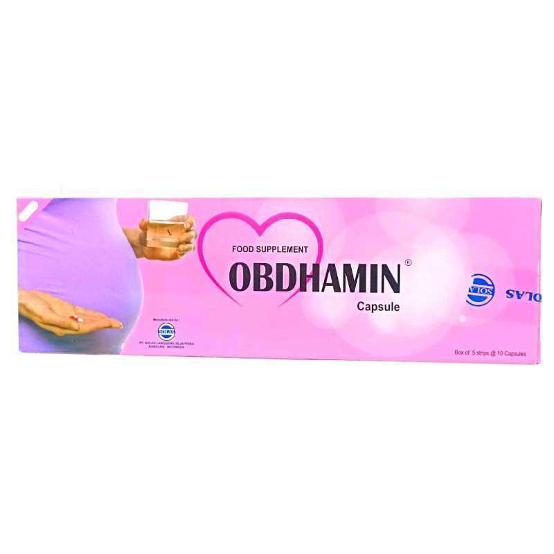 OBDHAMIN BOX ISI 50 KAPSUL