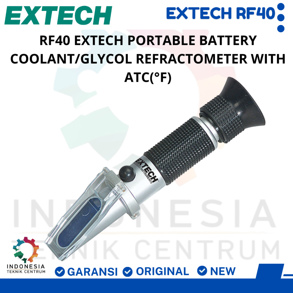 RF40 EXTECH Portable Battery Coolant/Glycol Refractometer with ATC(°F)