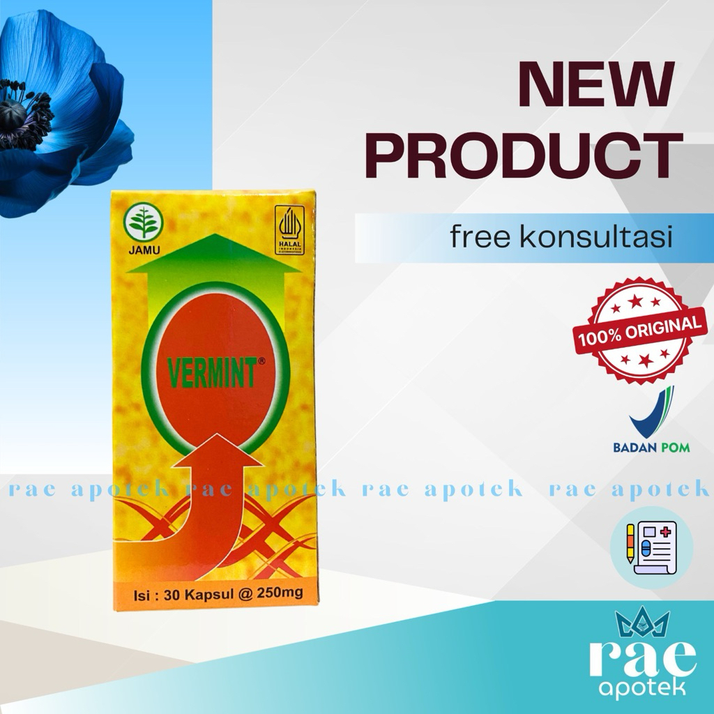 VERMINT 1 BOTOL 12 CAPSUL