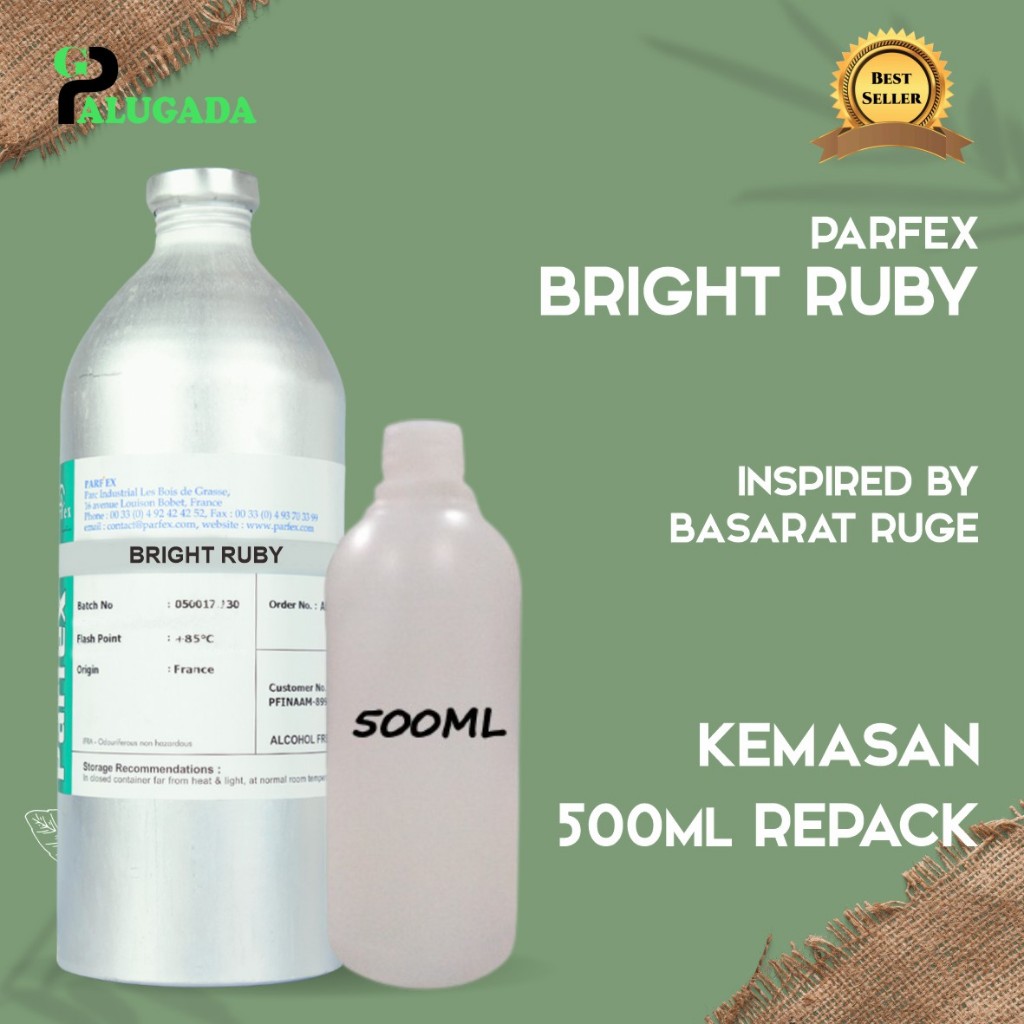 Bibit Parfum Murni BRIIGHHT RUBY | PARFEX | 500ml | Repack