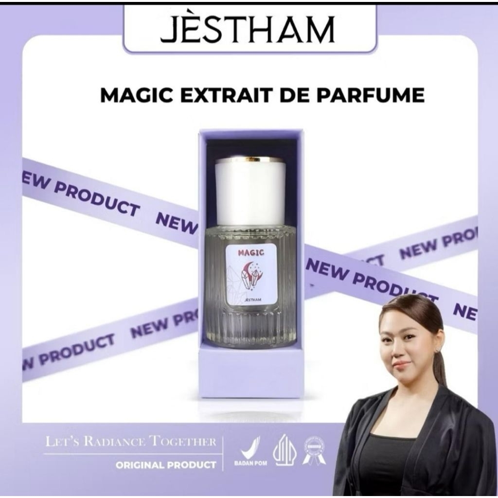 jestham parfum magic 30ml unisex