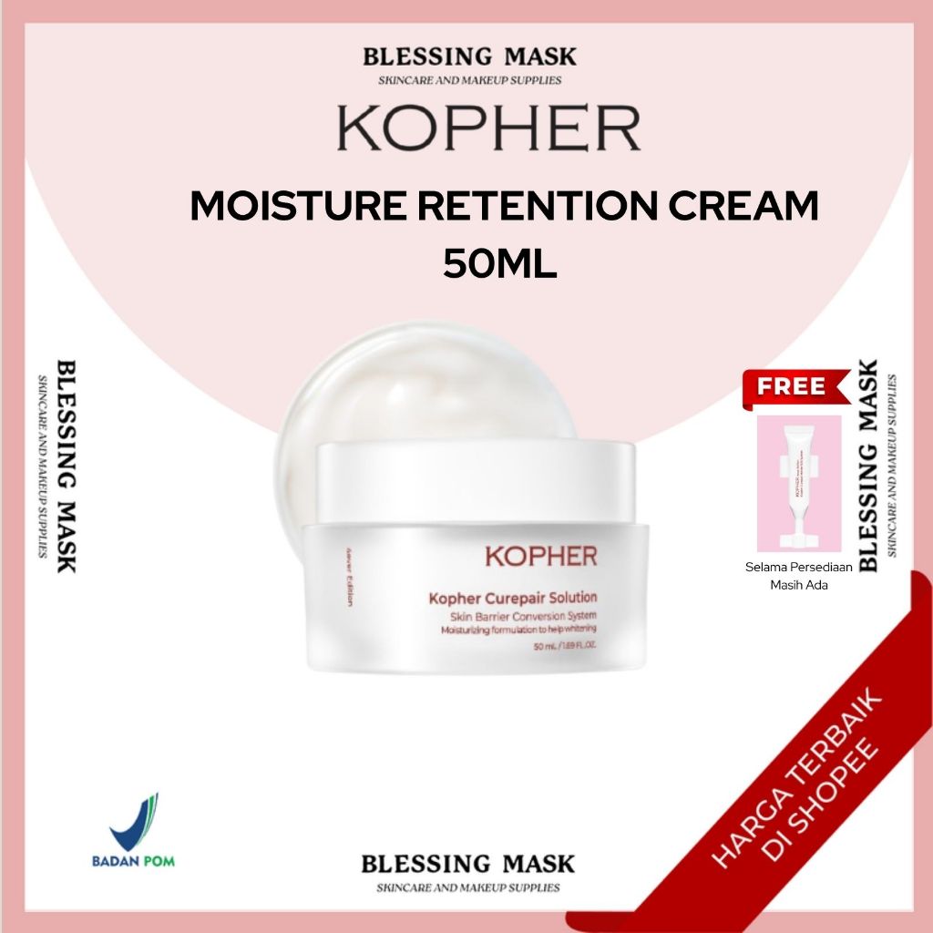 KOPHER Moisture Retention Cream - 50 ML | Blessingmask