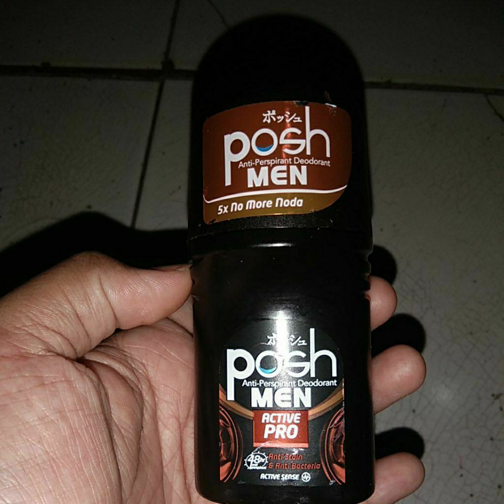 posh men active pro deodorant