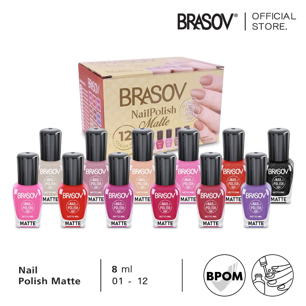 Brasov Nail Polish Matte