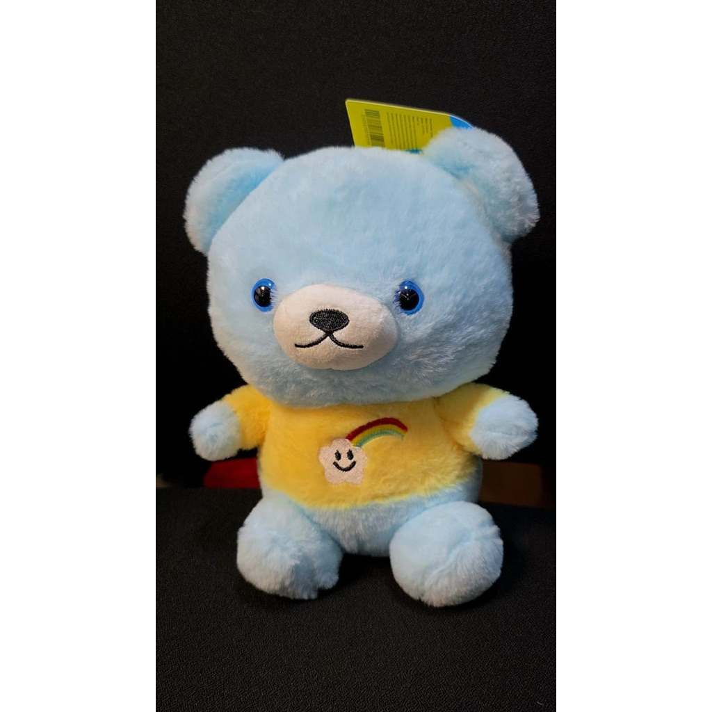 boneka teddy bear biru new with tag
