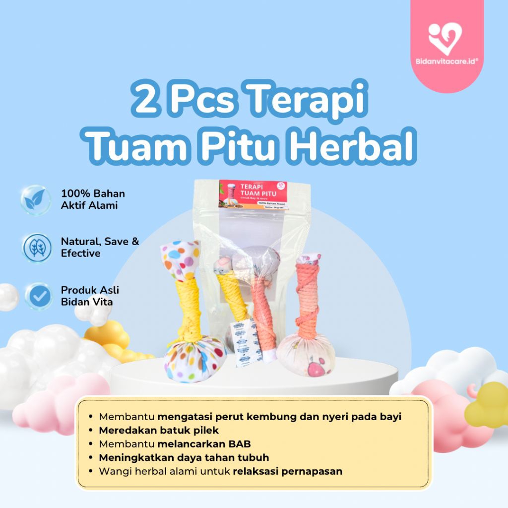 2 Pcs Terapi Tuam Pitu Herbal