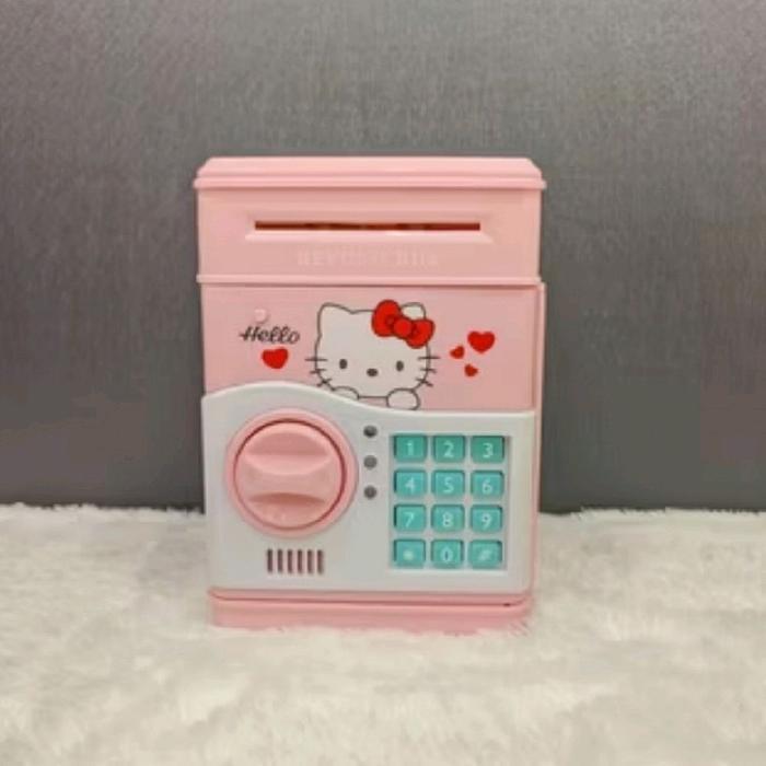 Celengan Brankas Karakter Hello Kitty