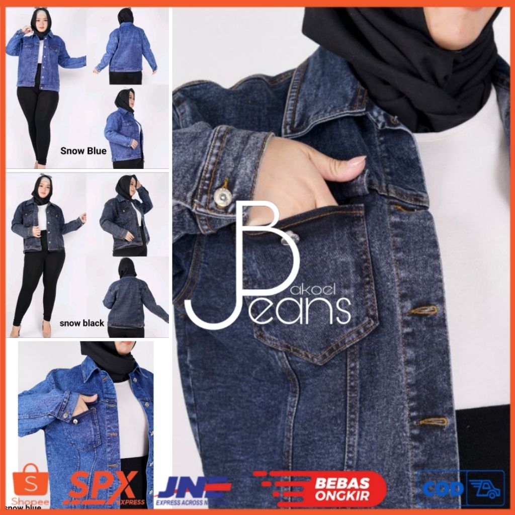 Jacket Snow Jeans Stretch Jumbo & Extra Jumbo