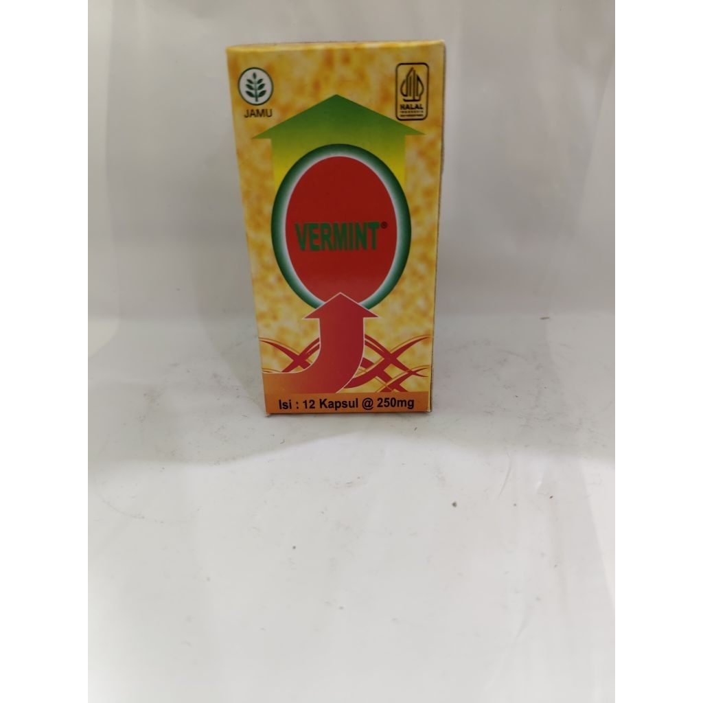 Vermint kapsul Ektrak cacing