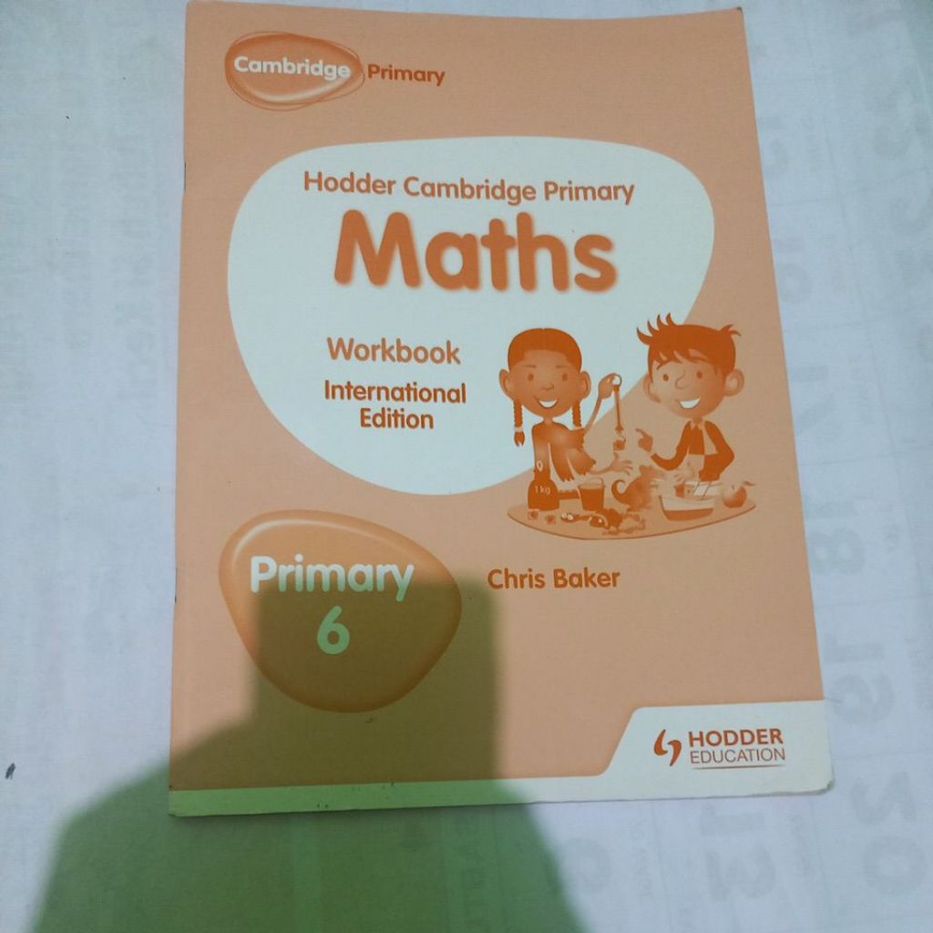 HODDER CAMBRIDGE PRIMARY MATHS 6 WORKBOOK