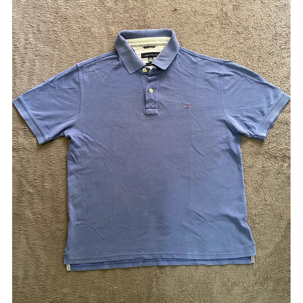 link baju kerah biru