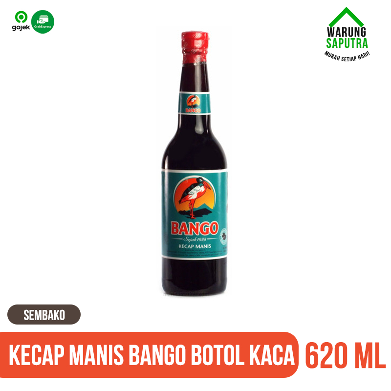 Kecap Manis Bango Botol TL 620 mL