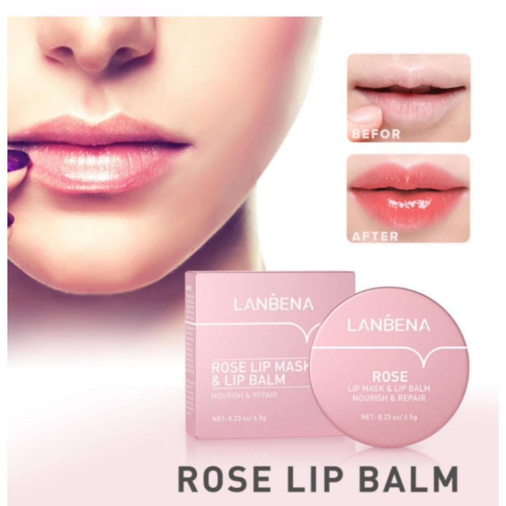 Lanbena Rose lip Mask 6.5 gr