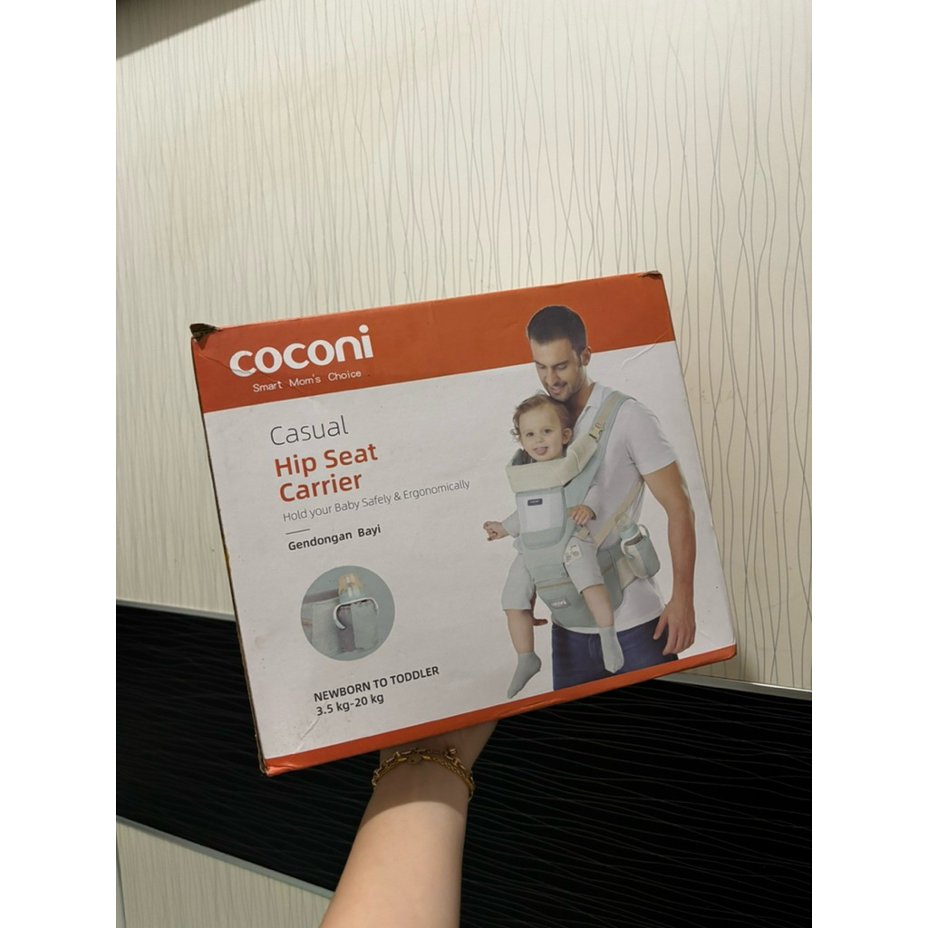 Hip seat Coconi light grey