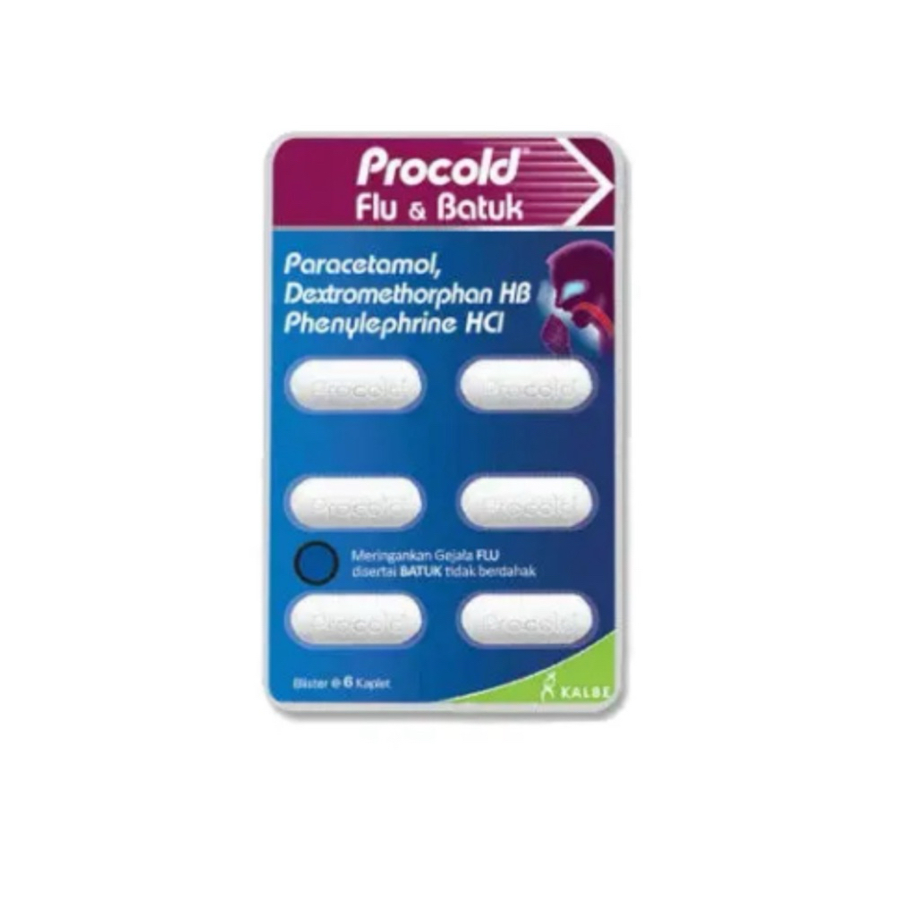 Procold Flu Batuk Blister 6 Kaplet