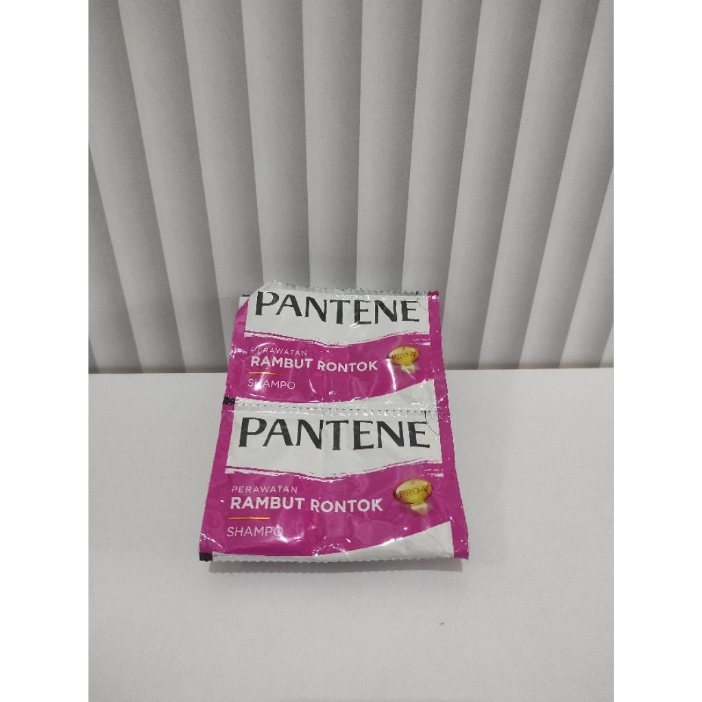 2 sachet Shampo Pantene 10ml - Rambut Rontok