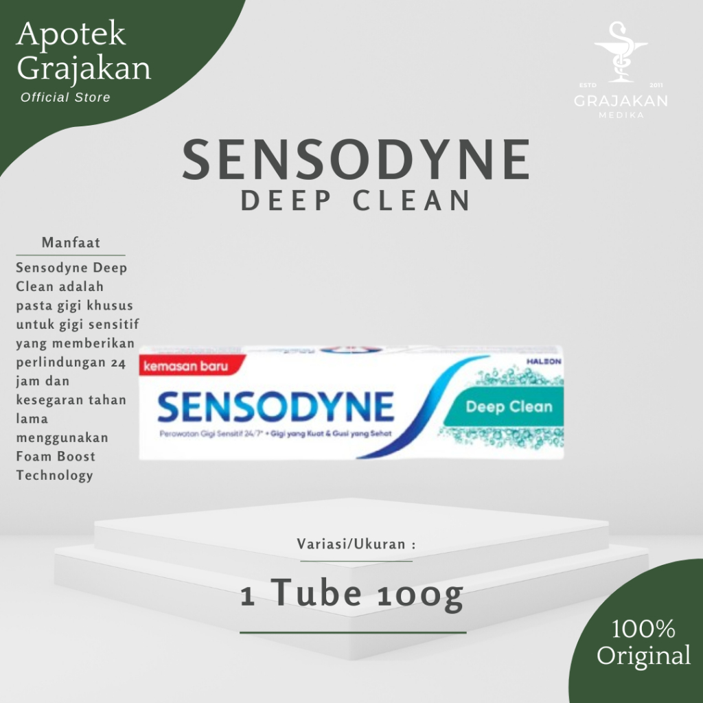 Sensodyne Deep Clean 100gr