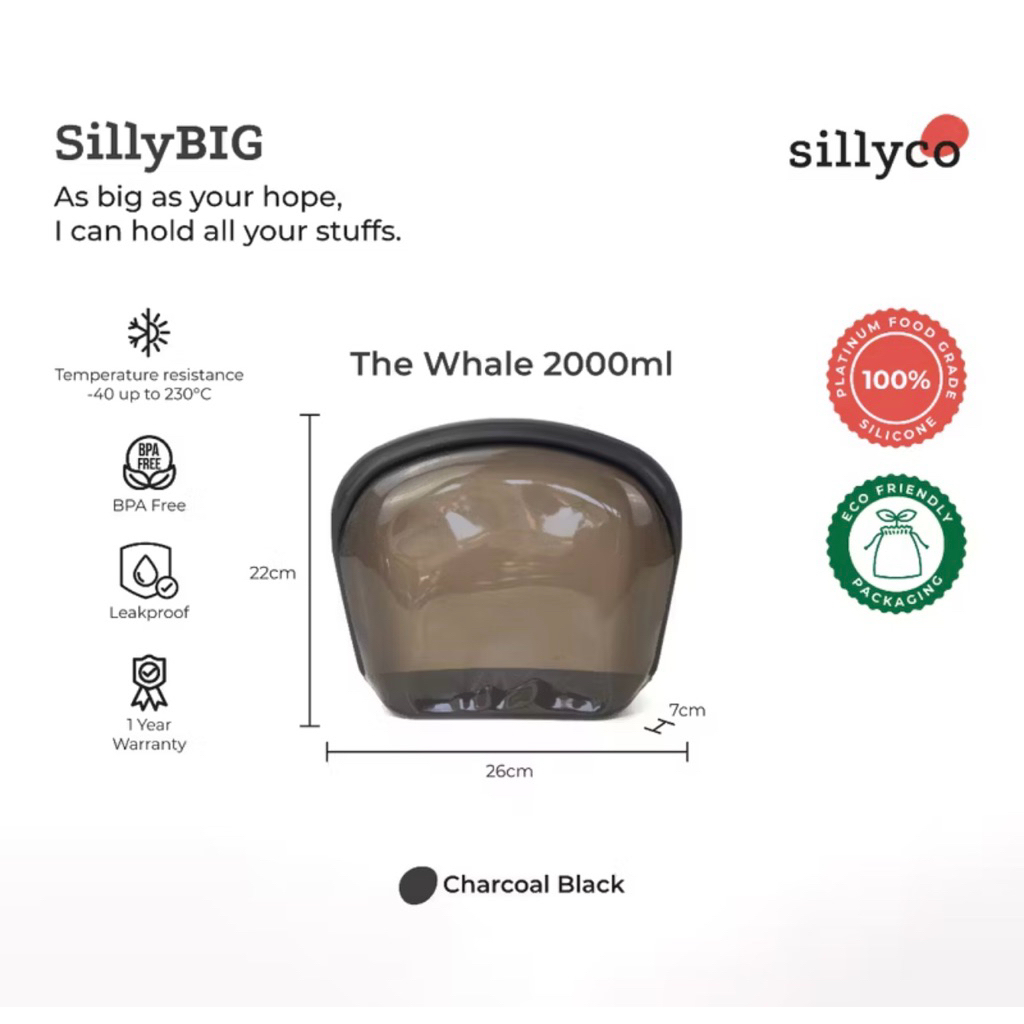 Sillycon Bag 2000ML