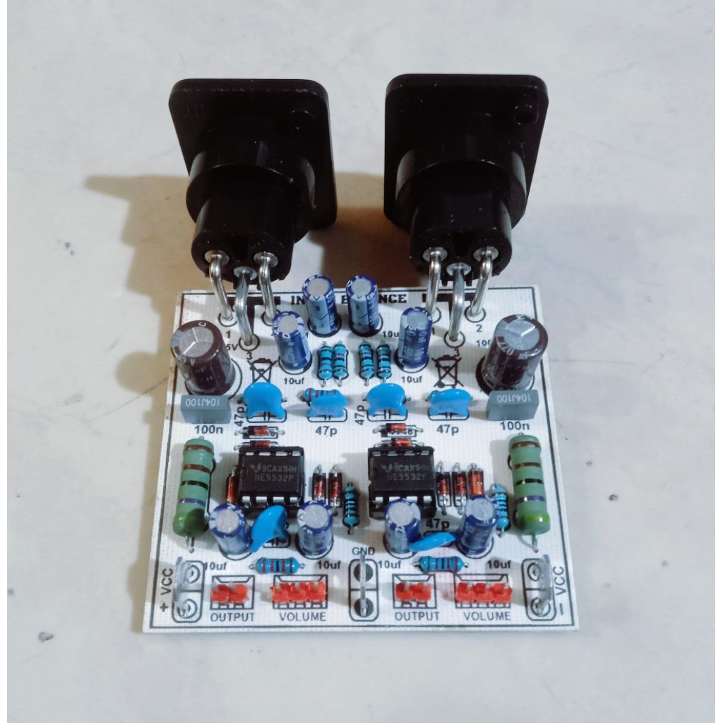kit input balance mono dan stereo