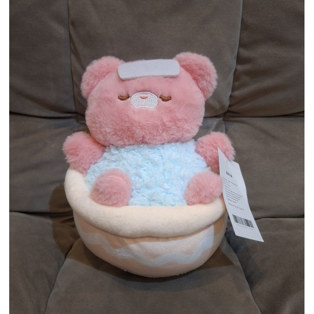Boneka Beruang Pink (Capit Oh Some)