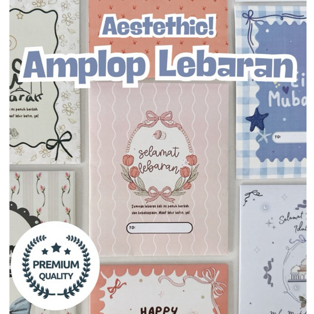 Amplop Lebaran Aestethic | Premium Quality
