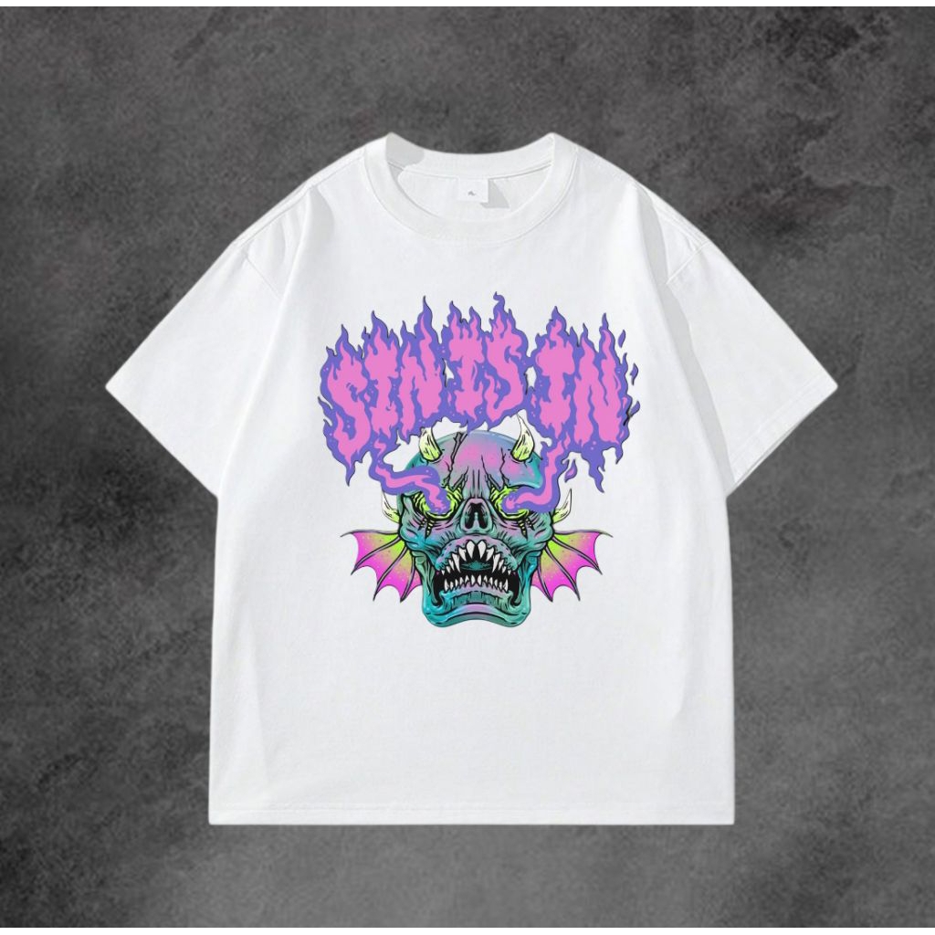 Kaos Oversize Cotton Combed 24s