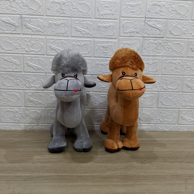 Boneka Unta - Boneka Onta Lucu Grey Cokelat