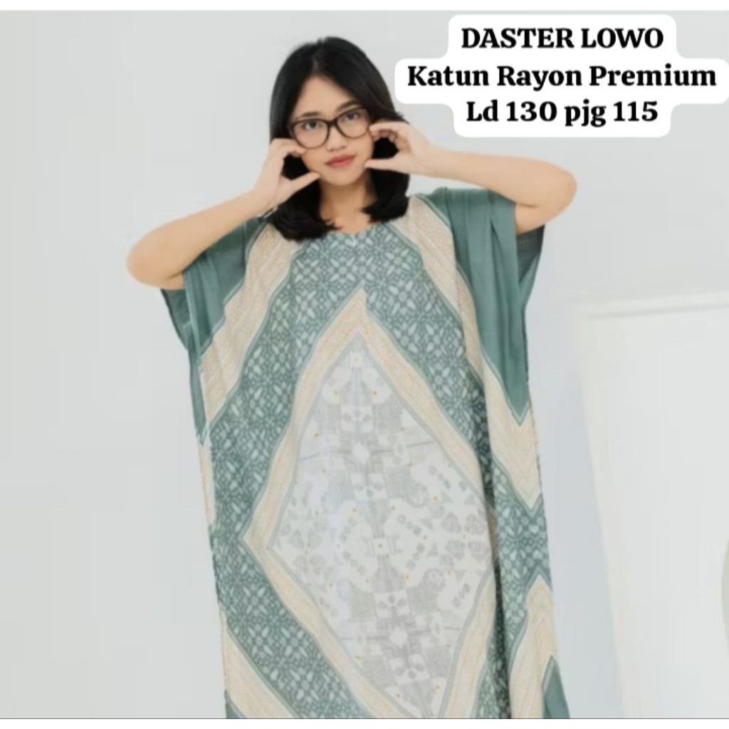 DASTER LOWO SULTAN/katun rayon premium