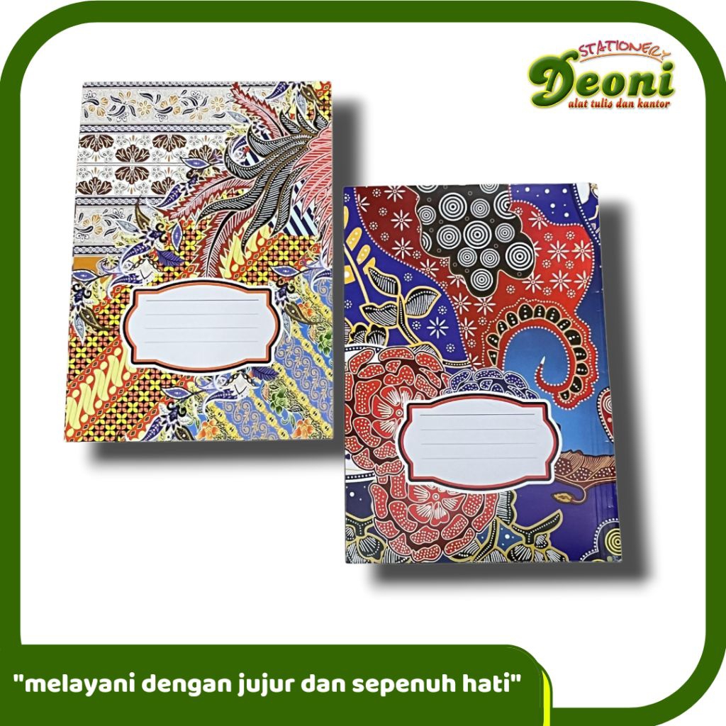 BIO Map Ketas StopMap Batik 1 Lembar