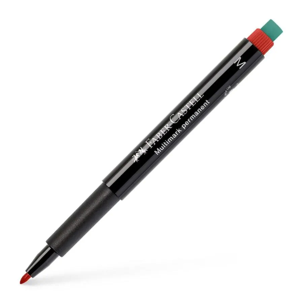 Faber-Castell OHP Multimark M Permanent Red