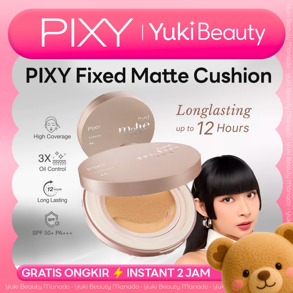 ❤ YUKI Manado ❤ PIXY Fixed Matte Cushion