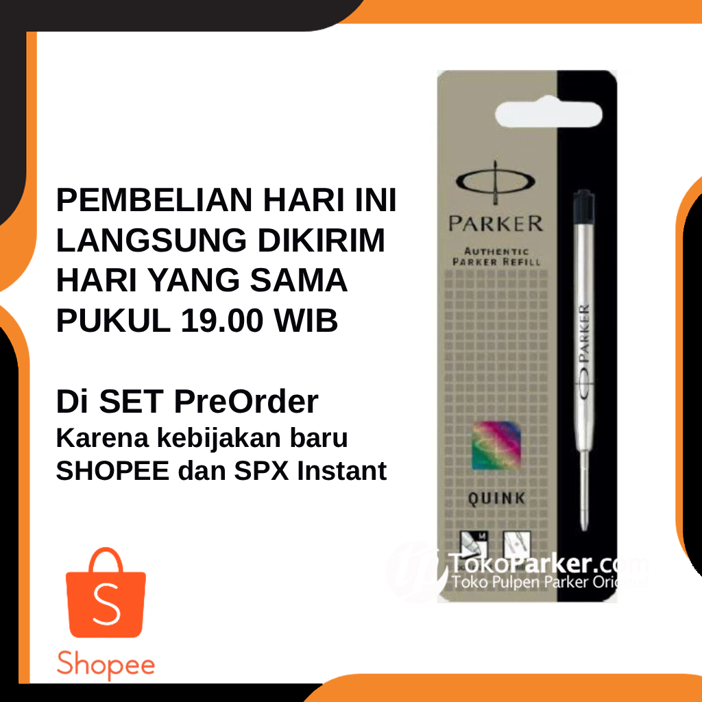 Parker Refill Ballpoint Black M