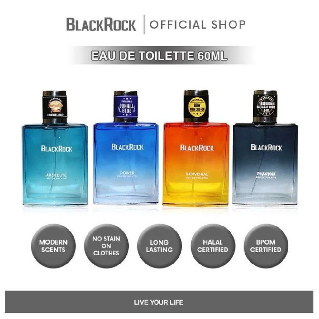 VIVELLE EDT BLACKROCK 60ML