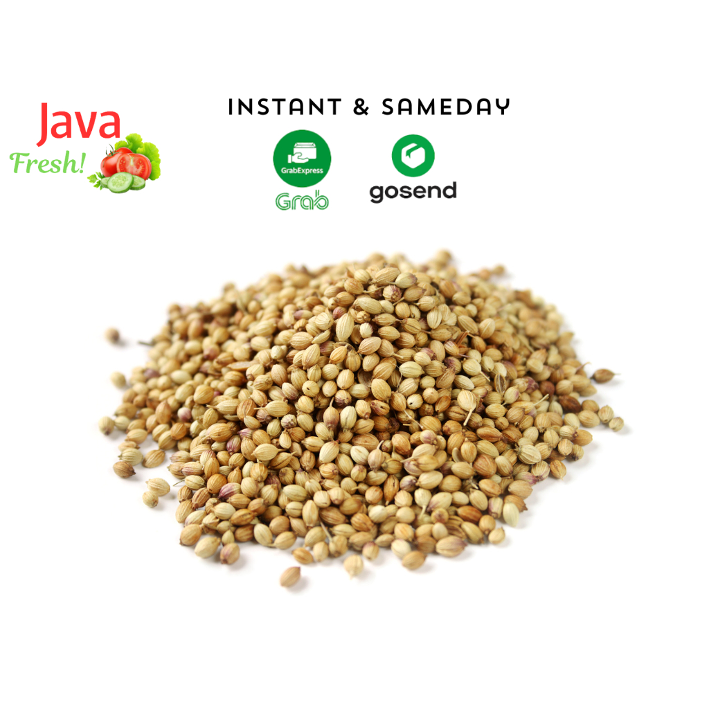 JAVA FRESH ~ Biji Ketumbar Butir  1000gr l 500gr