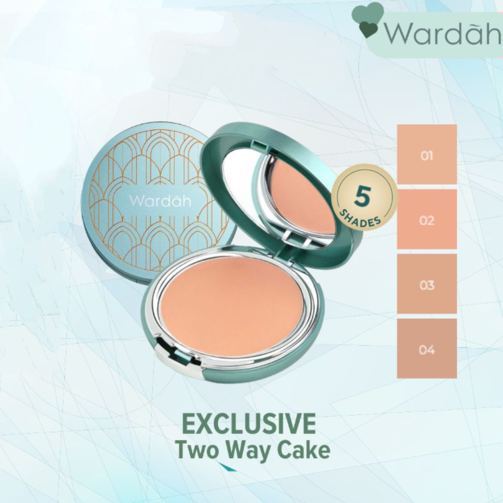 Wardah Exclusive Two Way Cake