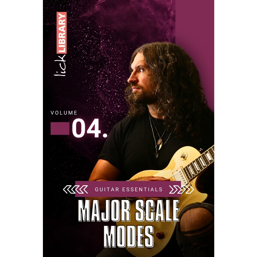 Major Scale Modes Guitar Essentials Nick Jennison Lick Library
