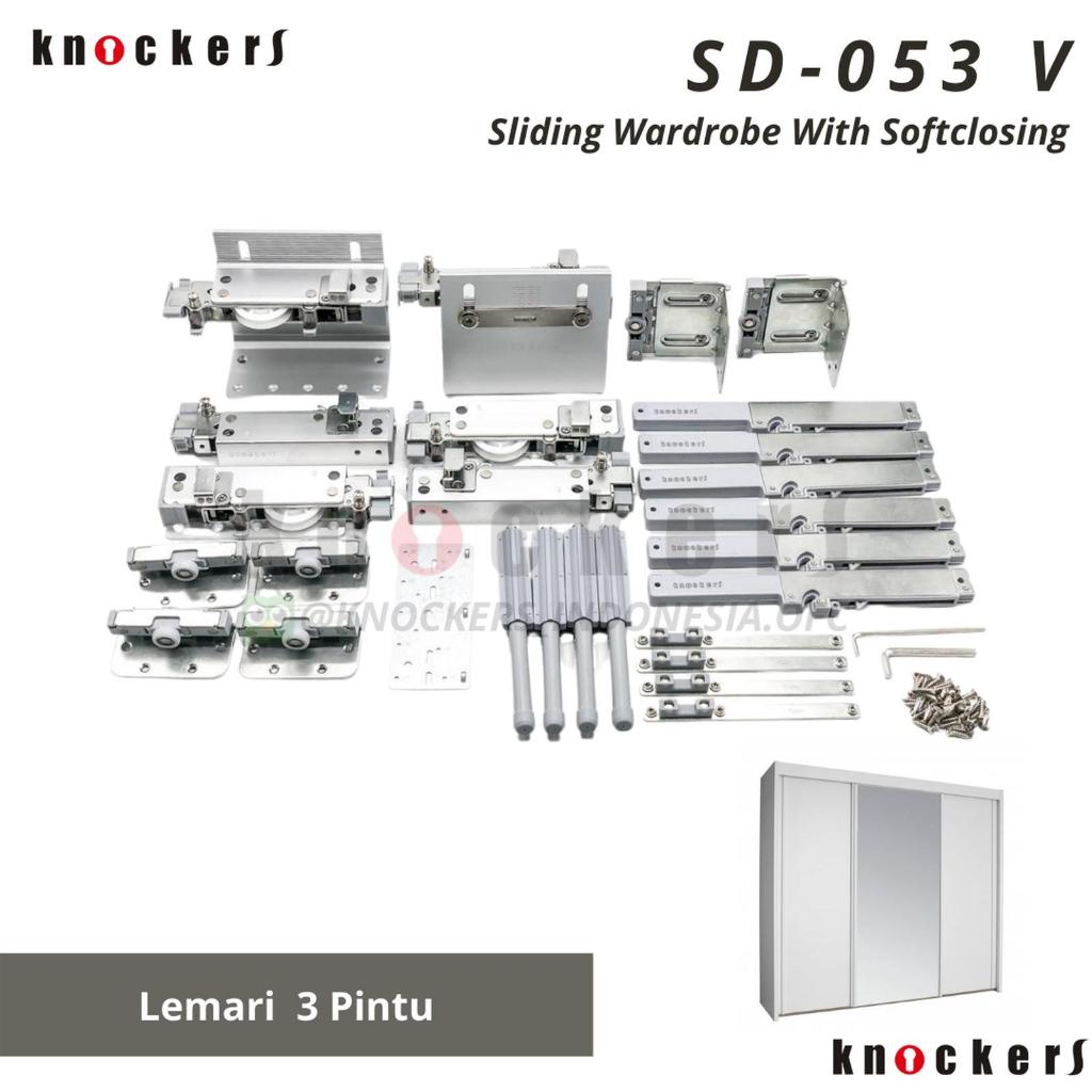 SLIDING WARDROBE WITH SOFT CLOSE / SD-053 V