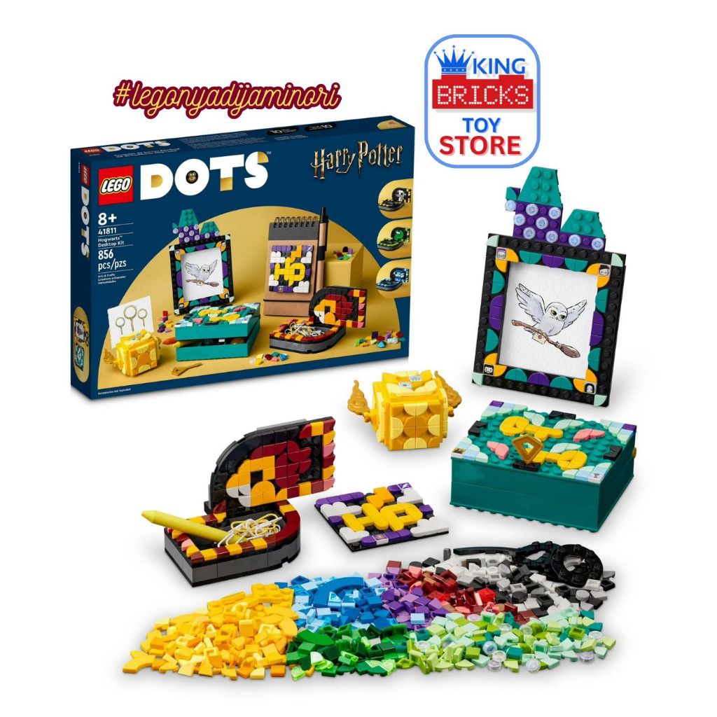LEGO DOTS 41811 Hogwarts Desktop Kit