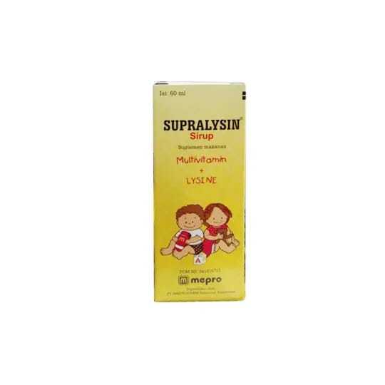 SUPRALYSIN SYRUP 60 ML BOTOL