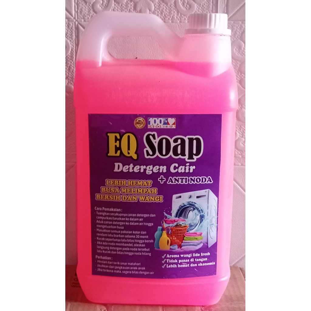 Deterjen Cair isi 5 Ltr