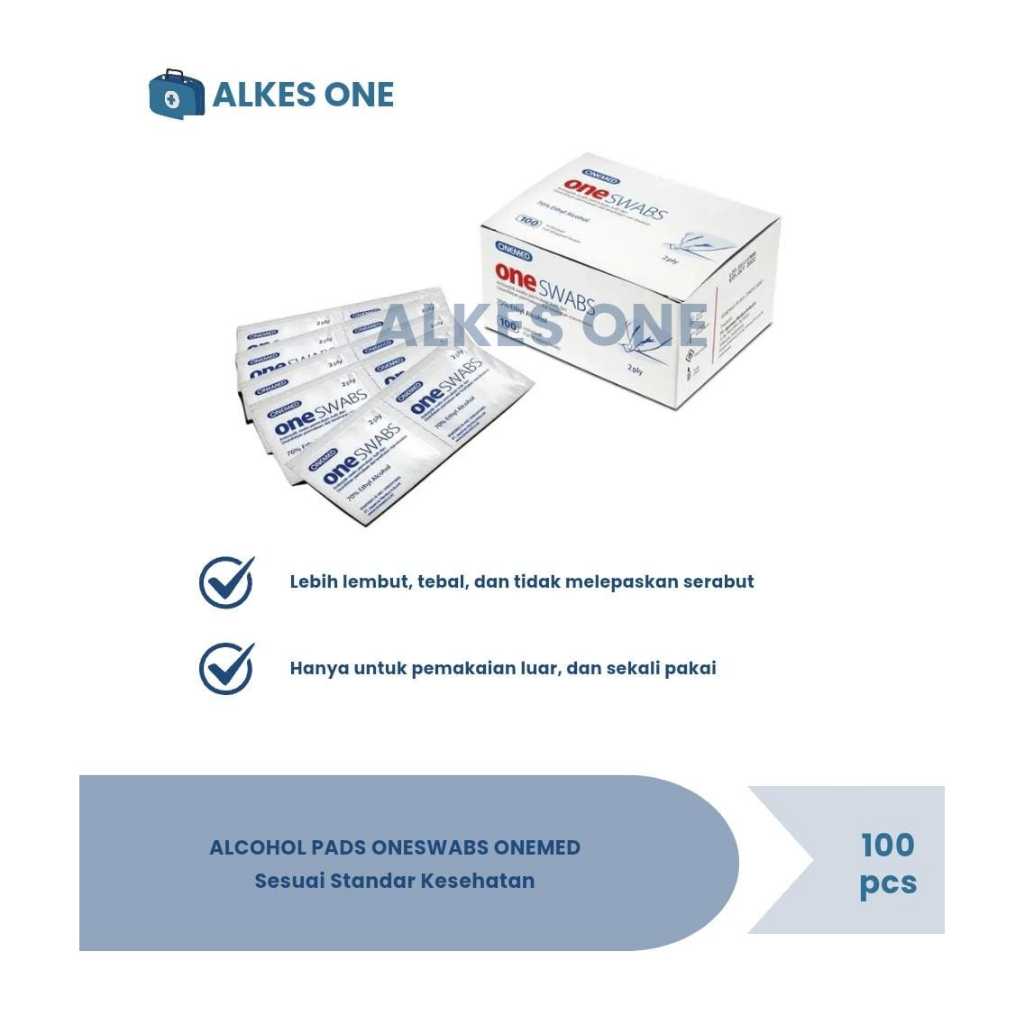 Alcohol Pads Oneswabs Onemed