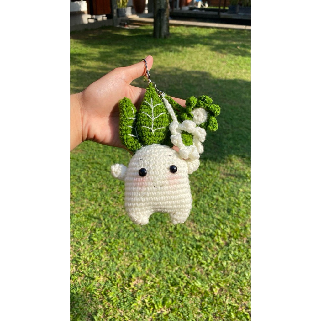Amigurumi lobak Putih